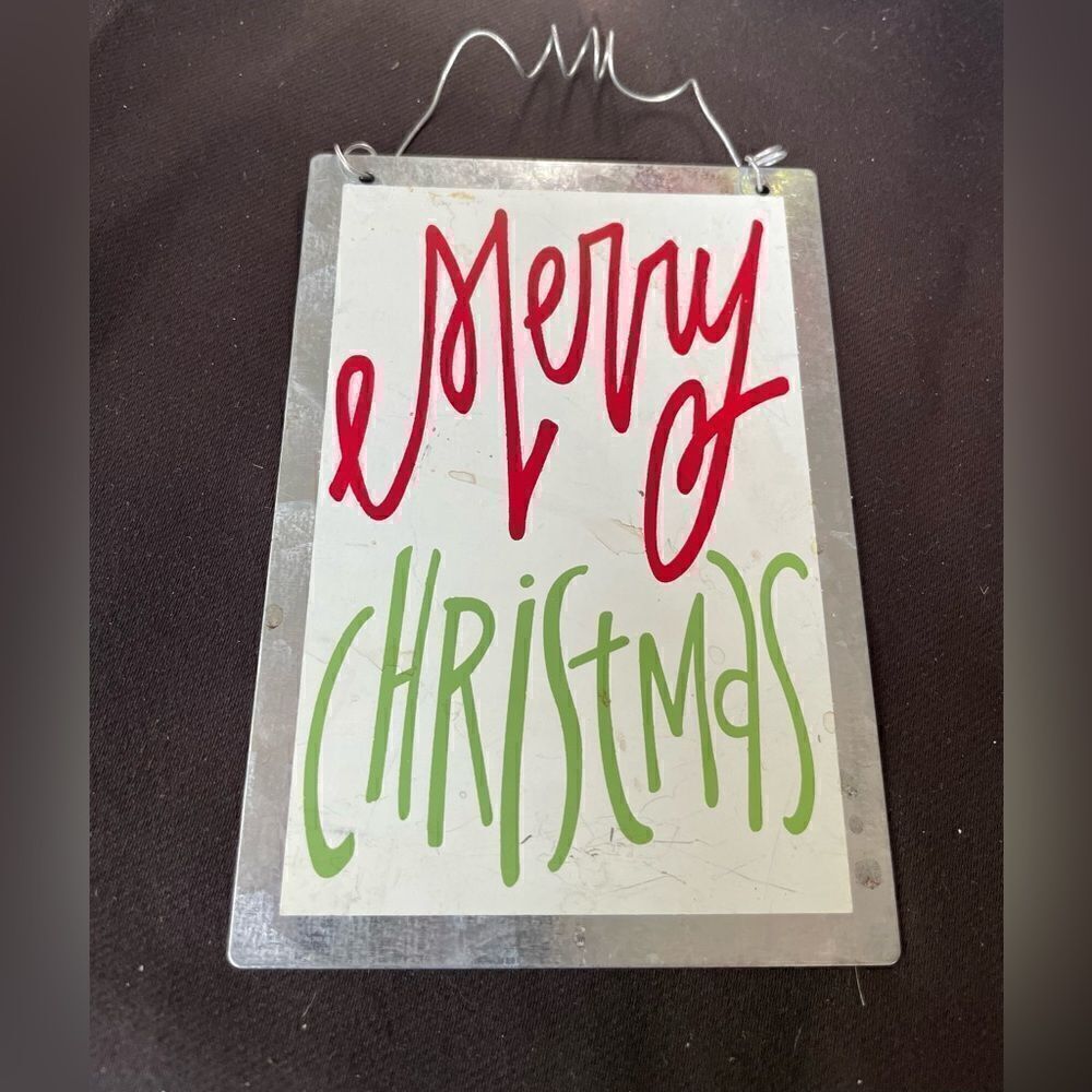 ❤️🔥 Seasons Greetings Holiday Christmas Wood Sign EPC See Photos for Si…